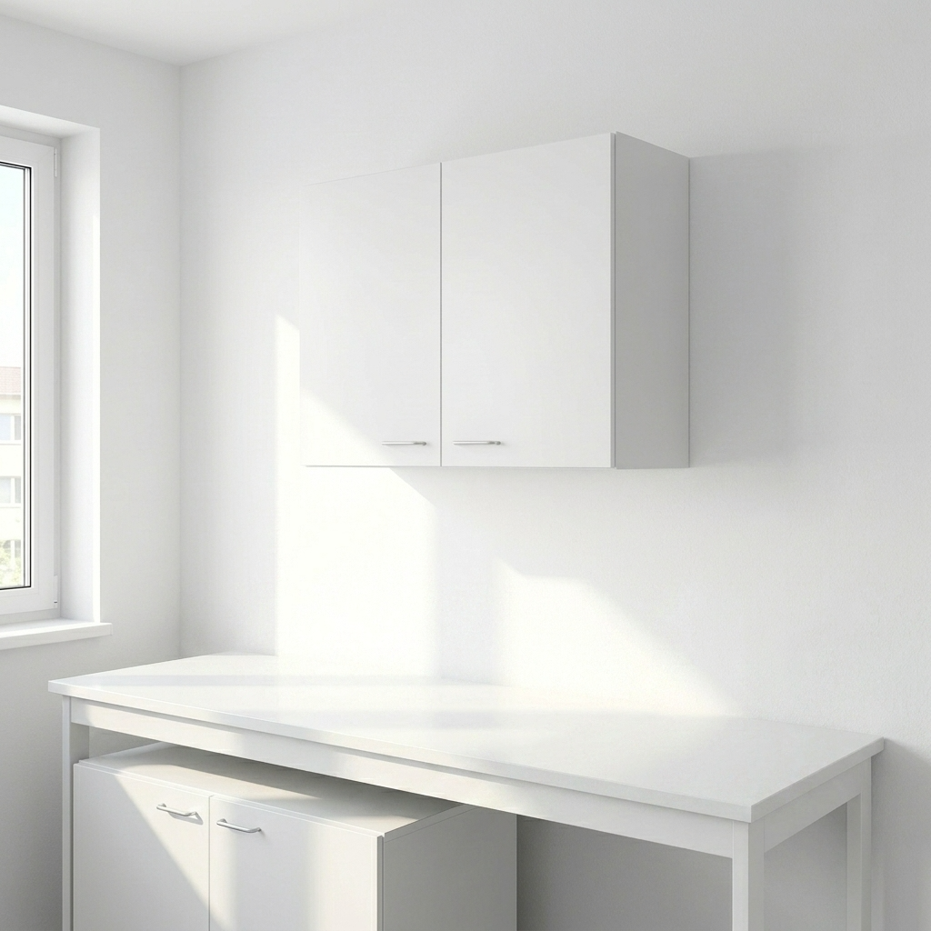Meuble mural sur-mesure pour laboratoire